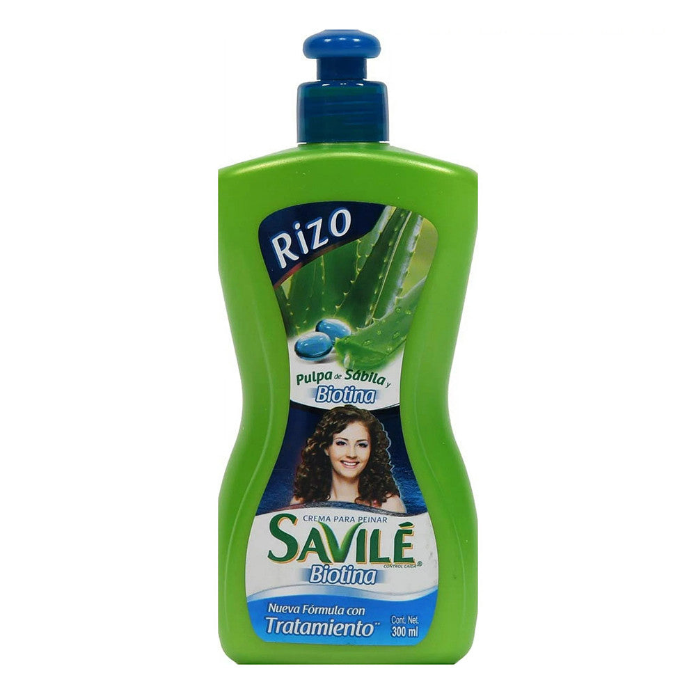 Savile Crema Para Peinar Rizo Biotina Hair Cream, 10.14 Oz